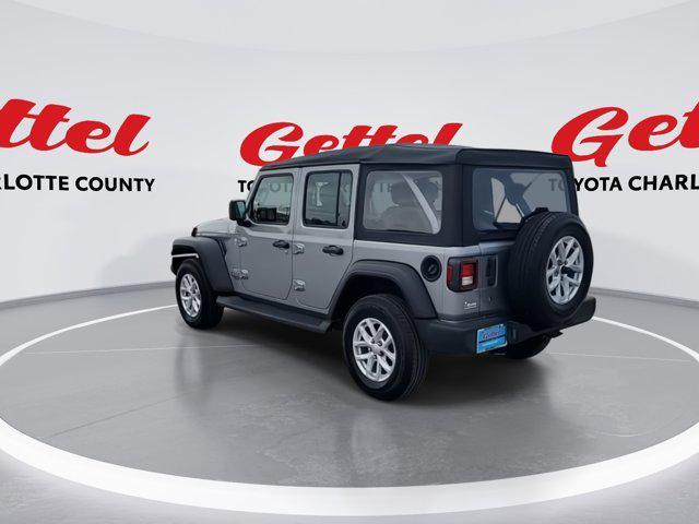 used 2021 Jeep Wrangler Unlimited car, priced at $23,205