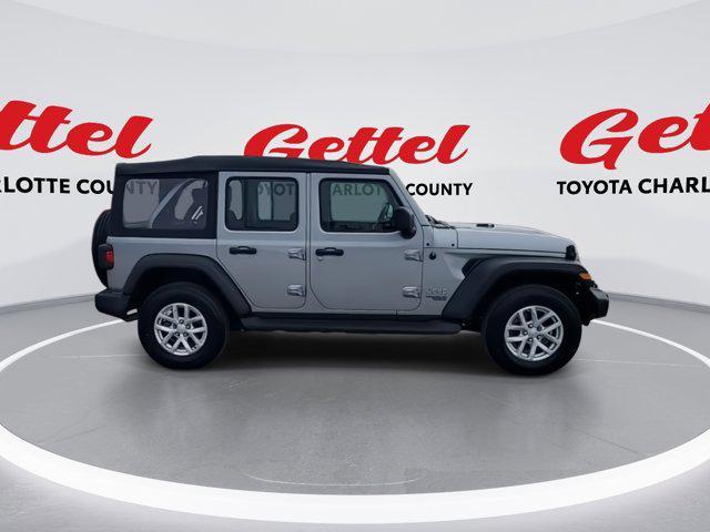 used 2021 Jeep Wrangler Unlimited car, priced at $23,205