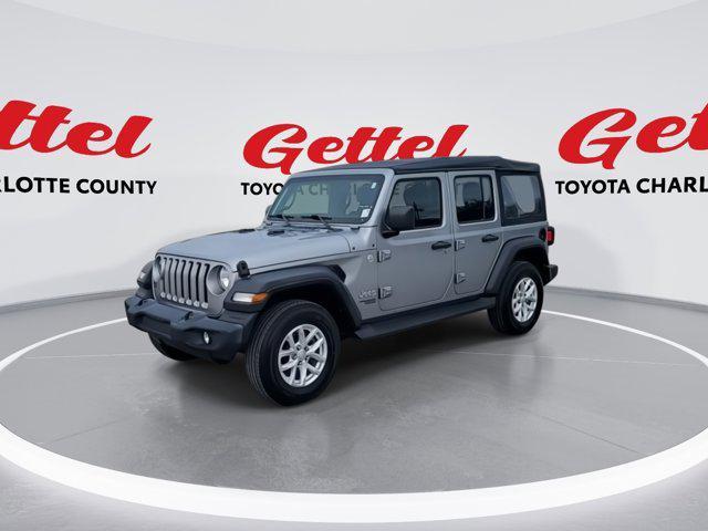 used 2021 Jeep Wrangler Unlimited car, priced at $23,205