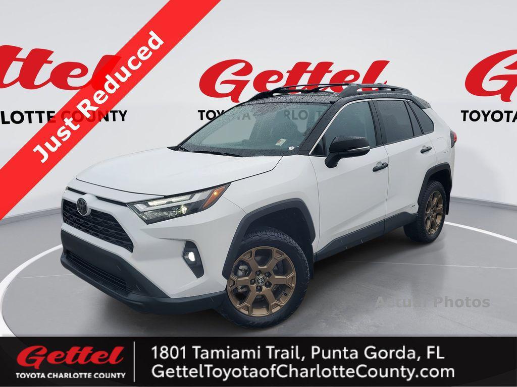 used 2025 Toyota RAV4 Hybrid car, priced at $35,841