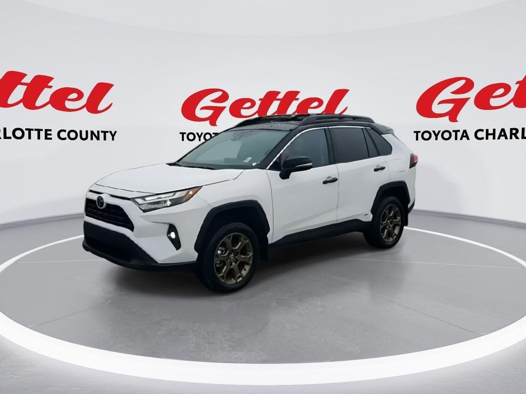 used 2025 Toyota RAV4 Hybrid car, priced at $34,055