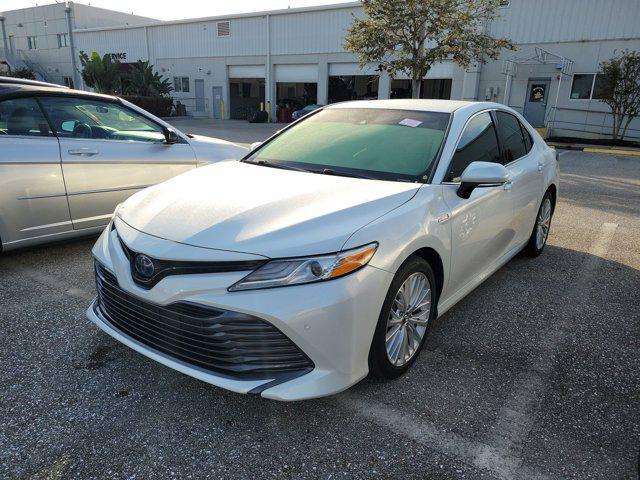 used 2018 Toyota Camry Hybrid car, priced at $20,334