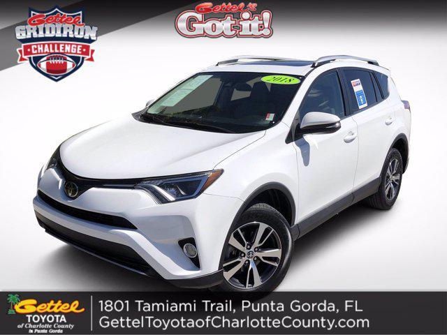 used 2018 Toyota RAV4 car, priced at $19,741
