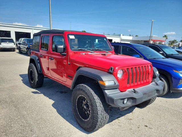 used 2022 Jeep Wrangler Unlimited car, priced at $30,912