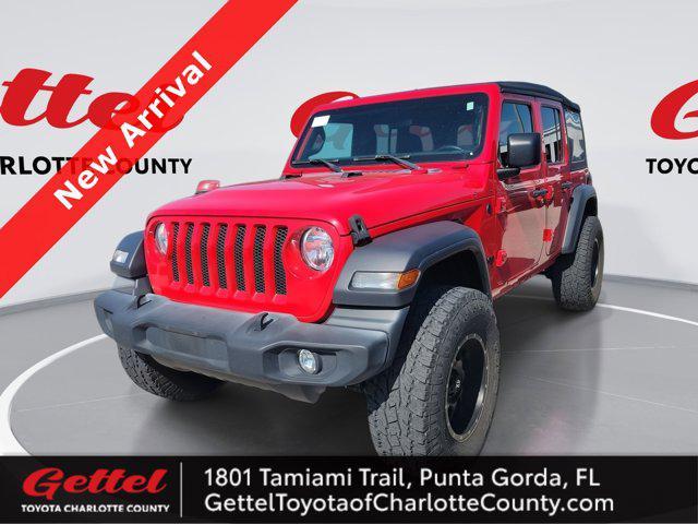 used 2022 Jeep Wrangler Unlimited car, priced at $30,912