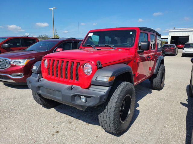 used 2022 Jeep Wrangler Unlimited car, priced at $30,912