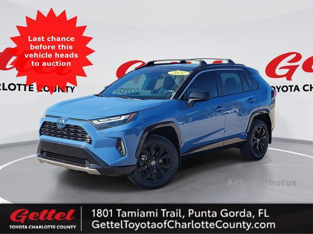 used 2022 Toyota RAV4 Hybrid car, priced at $33,697