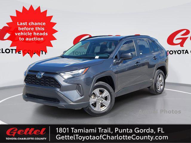 used 2023 Toyota RAV4 Hybrid car, priced at $30,576