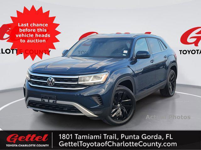 used 2022 Volkswagen Atlas Cross Sport car, priced at $21,391