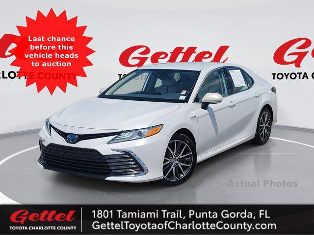 used 2021 Toyota Camry Hybrid car, priced at $25,024