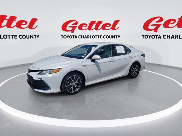 used 2021 Toyota Camry Hybrid car, priced at $27,984