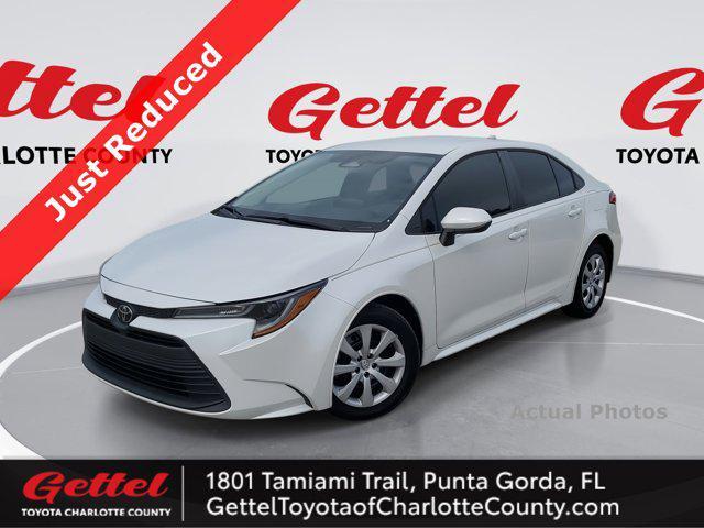 used 2023 Toyota Corolla car, priced at $18,412