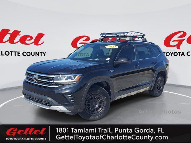 used 2021 Volkswagen Atlas car, priced at $19,898