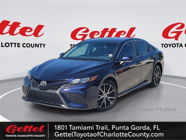 used 2022 Toyota Camry car, priced at $21,741