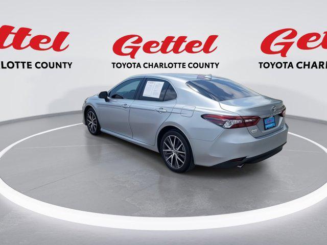 used 2022 Toyota Camry Hybrid car, priced at $25,534