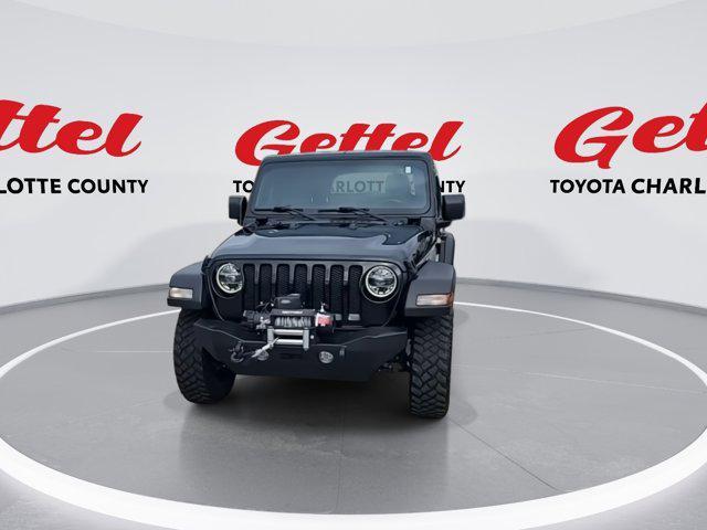 used 2021 Jeep Wrangler car, priced at $29,250