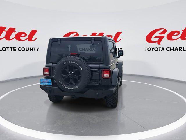 used 2021 Jeep Wrangler car, priced at $29,250