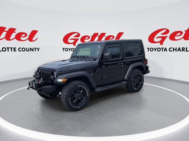 used 2021 Jeep Wrangler car, priced at $29,250