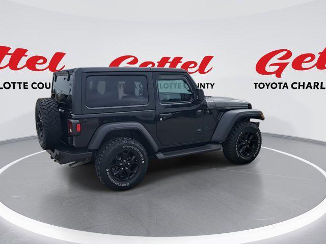 used 2021 Jeep Wrangler car, priced at $29,250