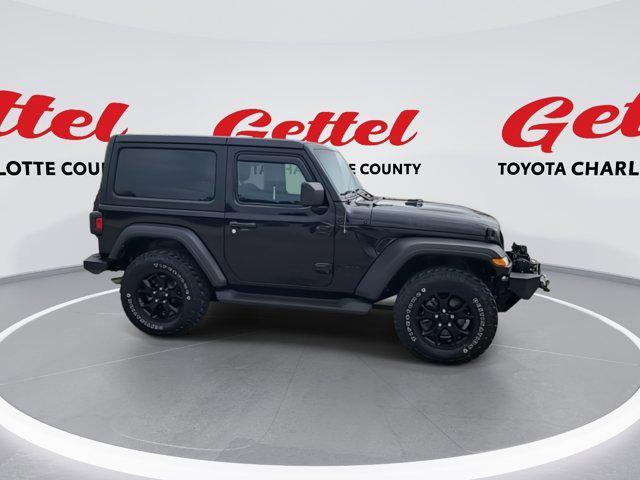 used 2021 Jeep Wrangler car, priced at $29,250