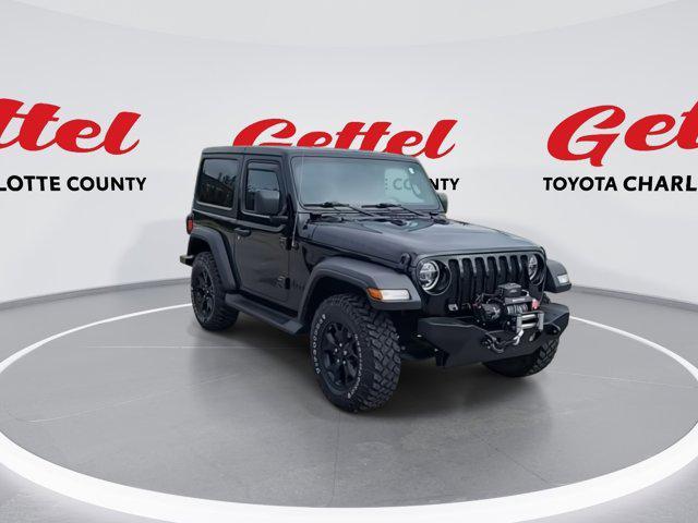 used 2021 Jeep Wrangler car, priced at $29,250