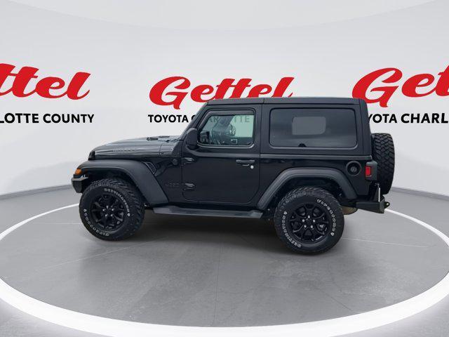 used 2021 Jeep Wrangler car, priced at $29,250