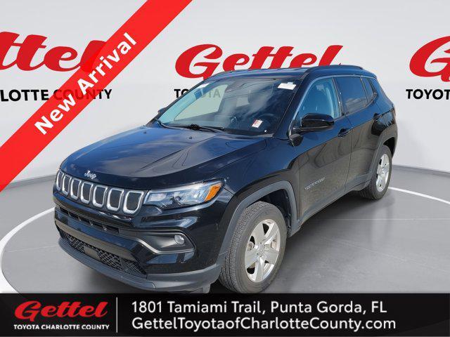 used 2022 Jeep Compass car, priced at $18,841