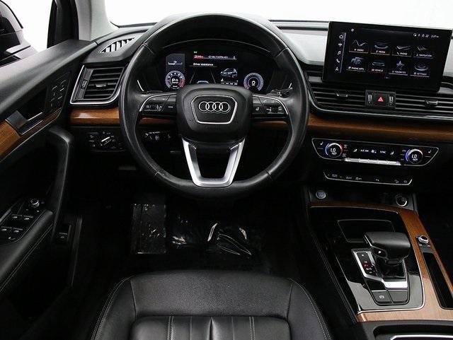 used 2021 Audi Q5 car, priced at $24,300
