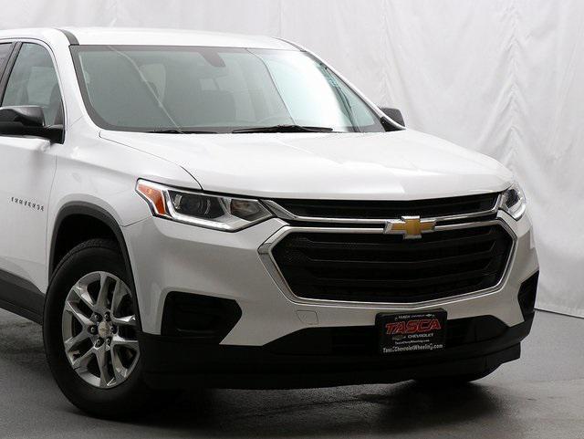 used 2021 Chevrolet Traverse car, priced at $20,000