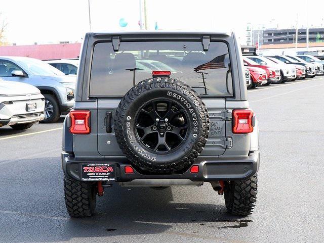 used 2020 Jeep Wrangler Unlimited car, priced at $26,401