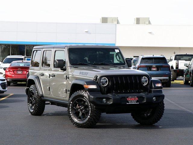 used 2020 Jeep Wrangler Unlimited car, priced at $26,401