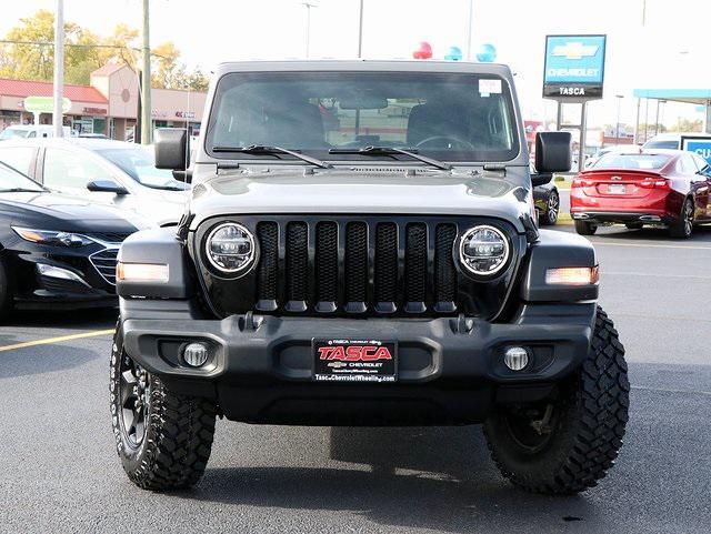 used 2020 Jeep Wrangler Unlimited car, priced at $26,401