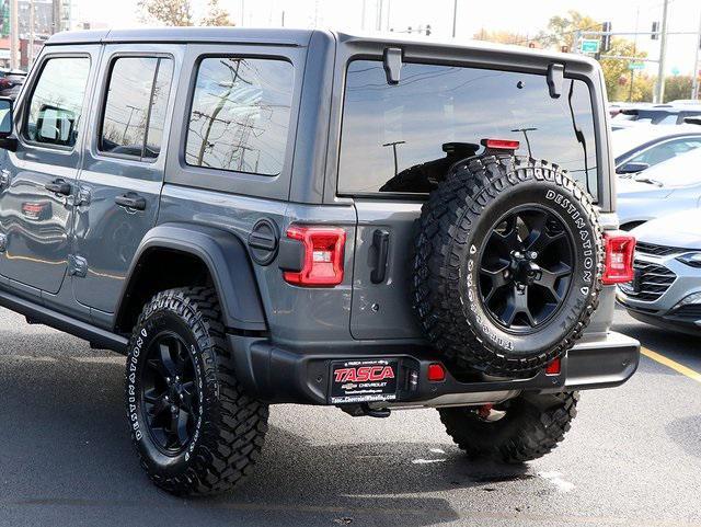 used 2020 Jeep Wrangler Unlimited car, priced at $26,401