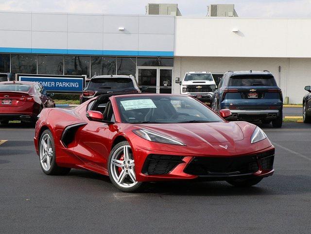 new 2025 Chevrolet Corvette car, priced at $76,066