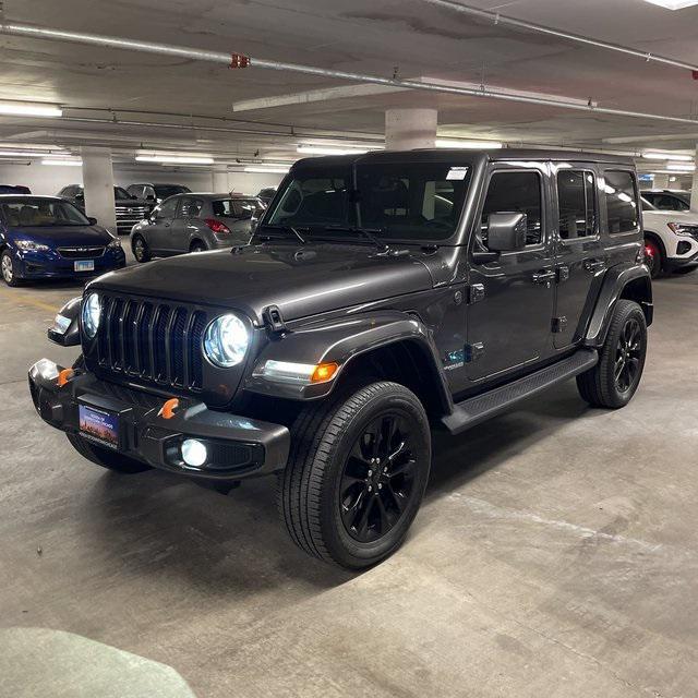 used 2021 Jeep Wrangler Unlimited car, priced at $35,400