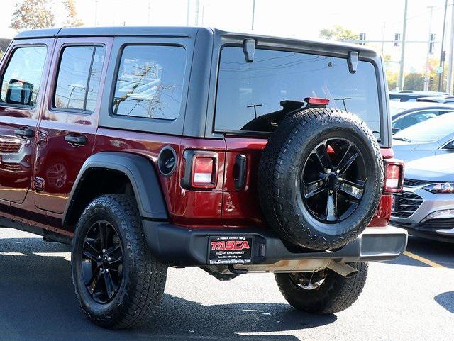 used 2021 Jeep Wrangler Unlimited car, priced at $27,887