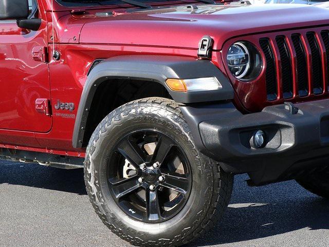 used 2021 Jeep Wrangler Unlimited car, priced at $27,887