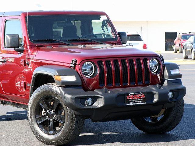 used 2021 Jeep Wrangler Unlimited car, priced at $27,887