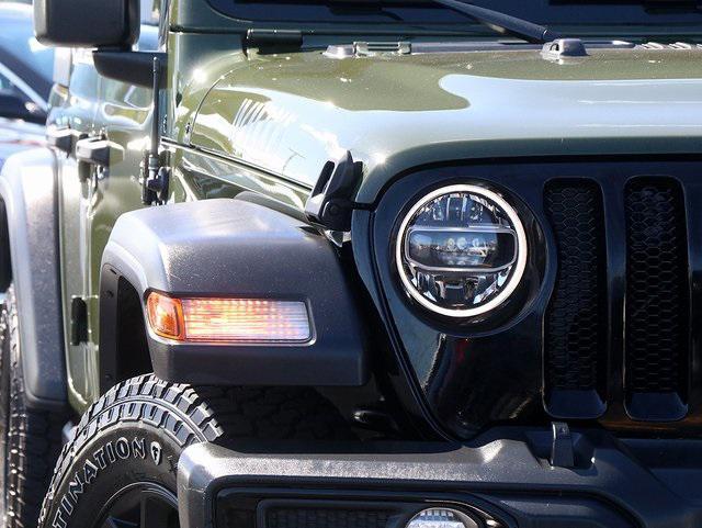 used 2021 Jeep Wrangler car, priced at $25,865