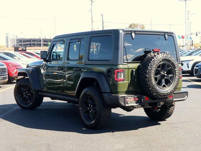 used 2021 Jeep Wrangler car, priced at $25,865