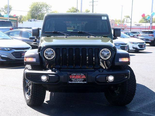 used 2021 Jeep Wrangler car, priced at $25,865