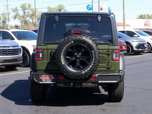 used 2021 Jeep Wrangler car, priced at $25,865