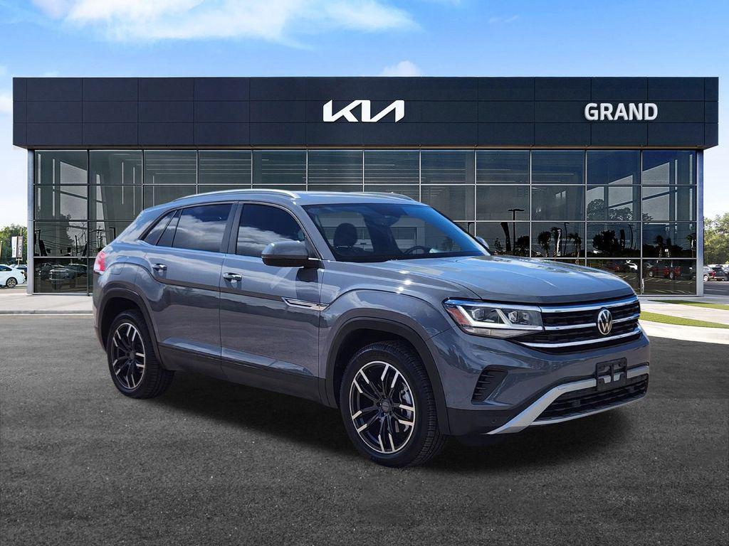used 2021 Volkswagen Atlas Cross Sport car, priced at $22,201