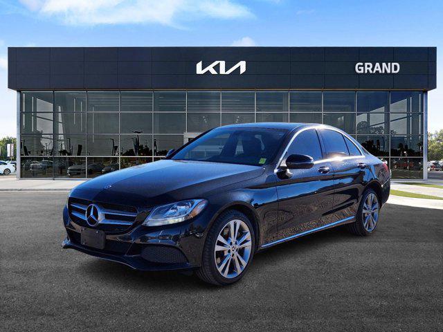 used 2018 Mercedes-Benz C-Class car, priced at $17,201