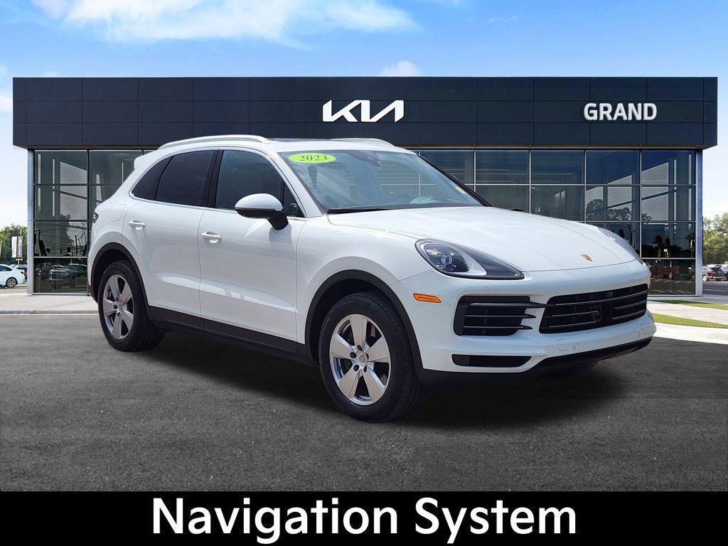 used 2023 Porsche Cayenne car, priced at $61,201