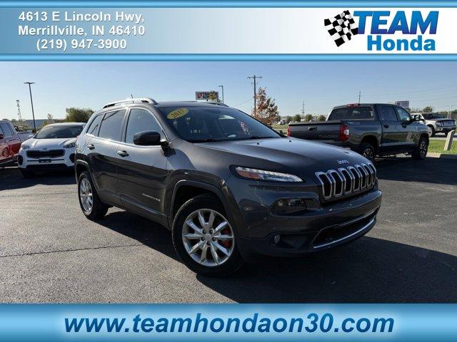 used 2017 Jeep Cherokee car, priced at $10,998