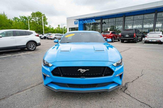 used 2022 Ford Mustang car, priced at $42,055