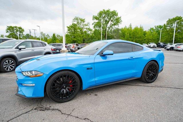 used 2022 Ford Mustang car, priced at $42,055