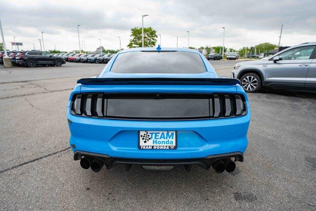 used 2022 Ford Mustang car, priced at $42,055