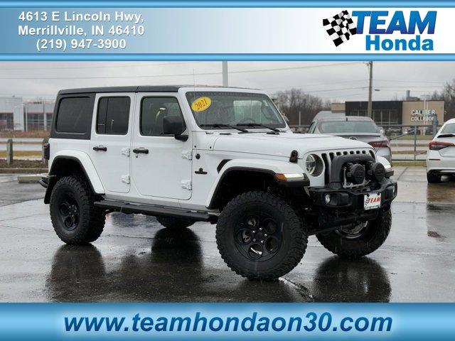 used 2021 Jeep Wrangler car, priced at $29,945